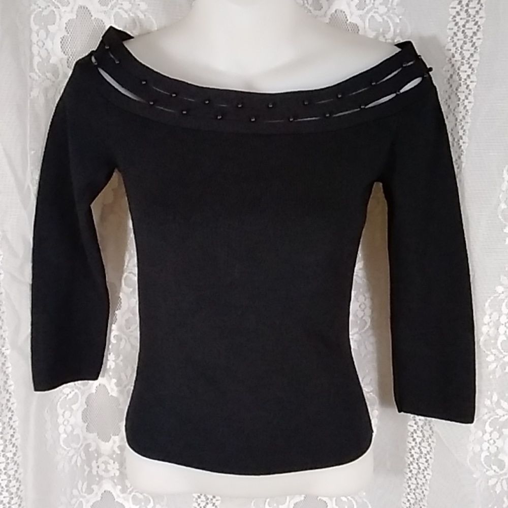 White House Black Market Women's Top Blouse Size S